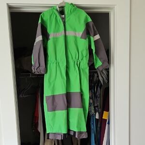 Green and Gray Jumpsuit